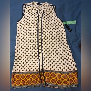 NAIF Floral and Geometric Mini Dress brand new